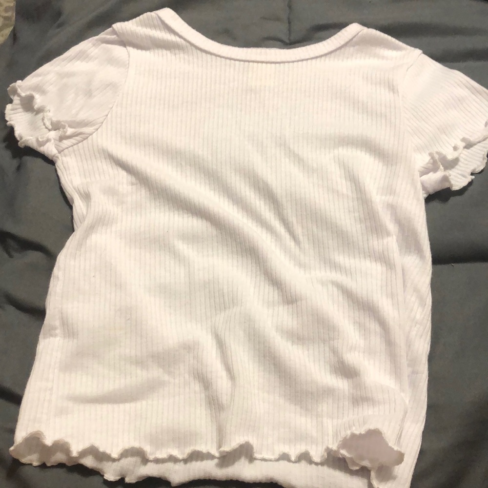 white forever 21 girls t-shirt